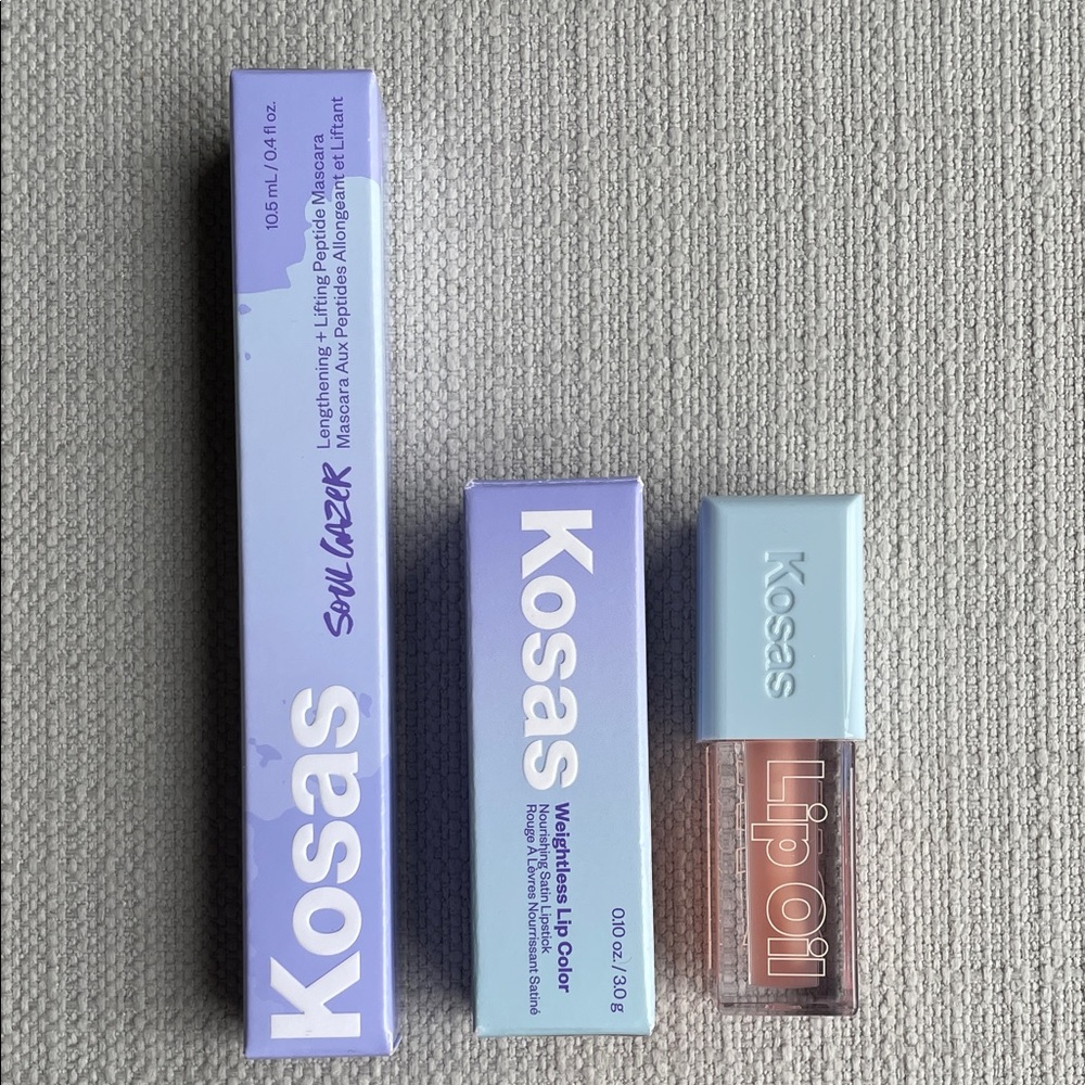 Kosas Lip stick, lip oil gloss, mascara bundle - Picture 2 of 7